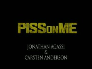 Urinate kung jonathan agassi soaks carsten andersson